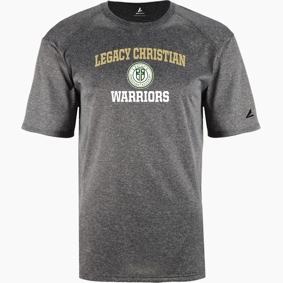 LEGACY CHRISTIAN WARRIORS <span class="pdp-name-mascot">LEGACY WARRIORS</span> BSN SPORTS Men's Phenom Short Sleeve T-Shirt