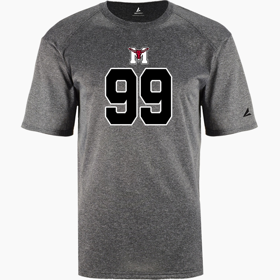 Marshall Mavericks <span class="pdp-name-mascot">Marshall Mavericks</span> BSN SPORTS Men's Phenom Short Sleeve T-Shirt