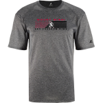 MOUNT SINAI HIGH SCHOOL MUSTANGS <span class="pdp-name-mascot">MOUNT SINAI MUSTANGS</span> BSN SPORTS Men's Phenom Short Sleeve T-Shirt Front Thumbnail