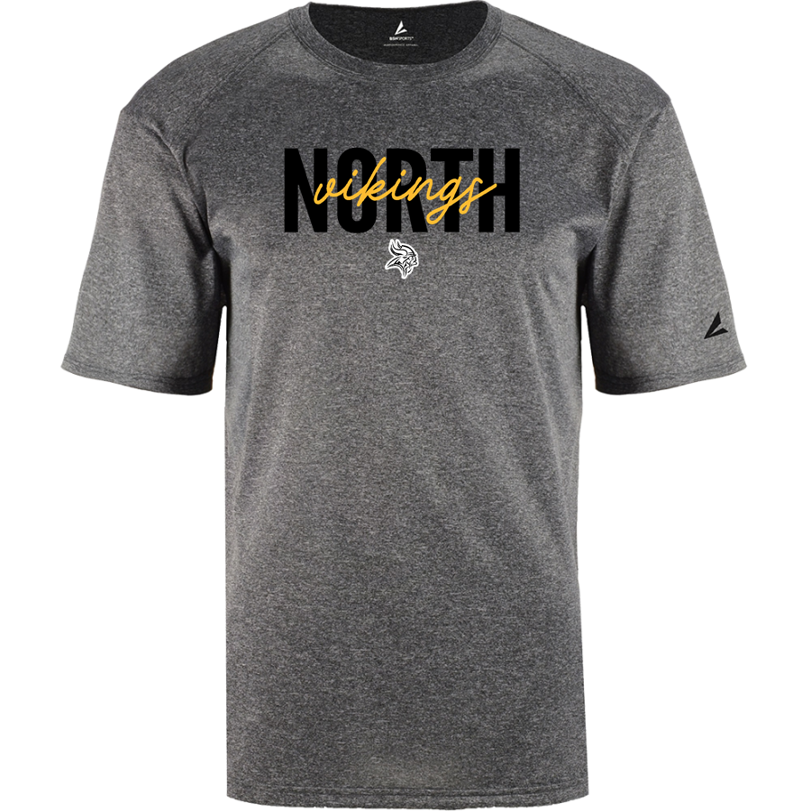 NORTH HIGH SCHOOL VIKINGS <span class="pdp-name-mascot">NORTH VIKINGS</span> BSN SPORTS Men's Phenom Short Sleeve T-Shirt