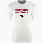 MAYVILLE HIGH SCHOOL CARDINALS BSN SPORTS Men's Phenom Short Sleeve T-Shirt Front Thumbnail