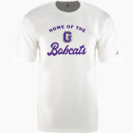 GILMER HIGH SCHOOL BOBCATS BSN SPORTS Men's Phenom Short Sleeve T-Shirt Front Thumbnail