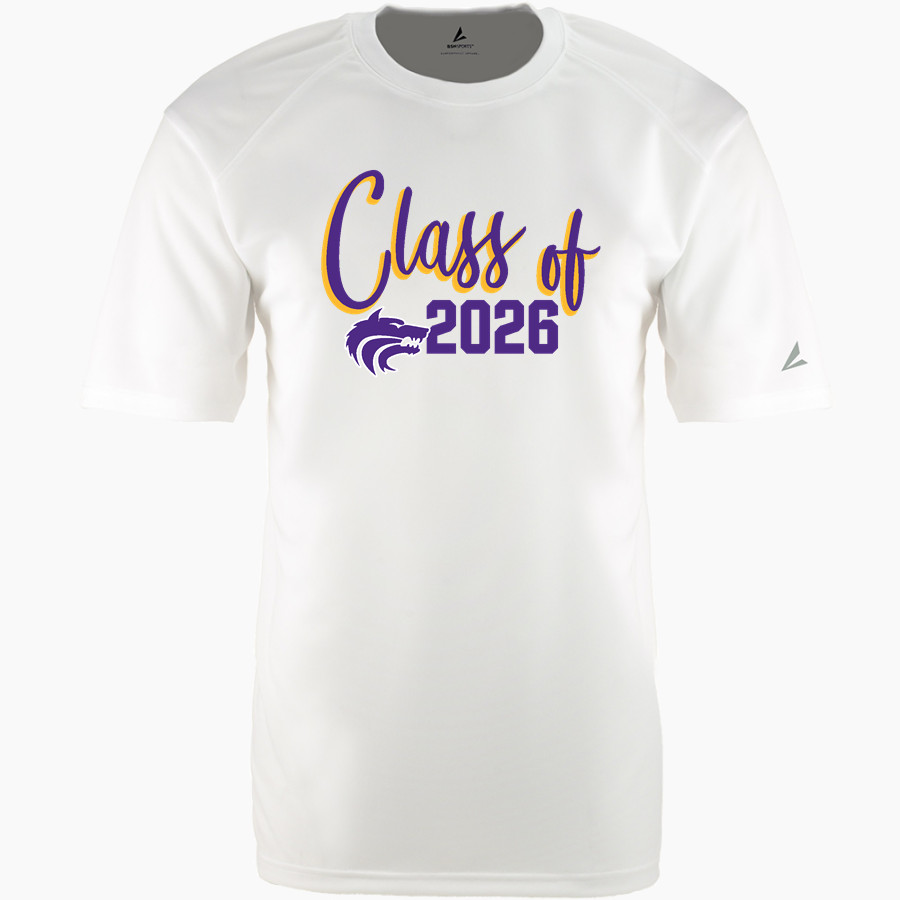 BAY CITY CENTRAL HIGH SCHOOL WOLVES <span class="pdp-name-mascot">BAY CITY WOLVES</span> BSN SPORTS Men's Phenom Short Sleeve T-Shirt