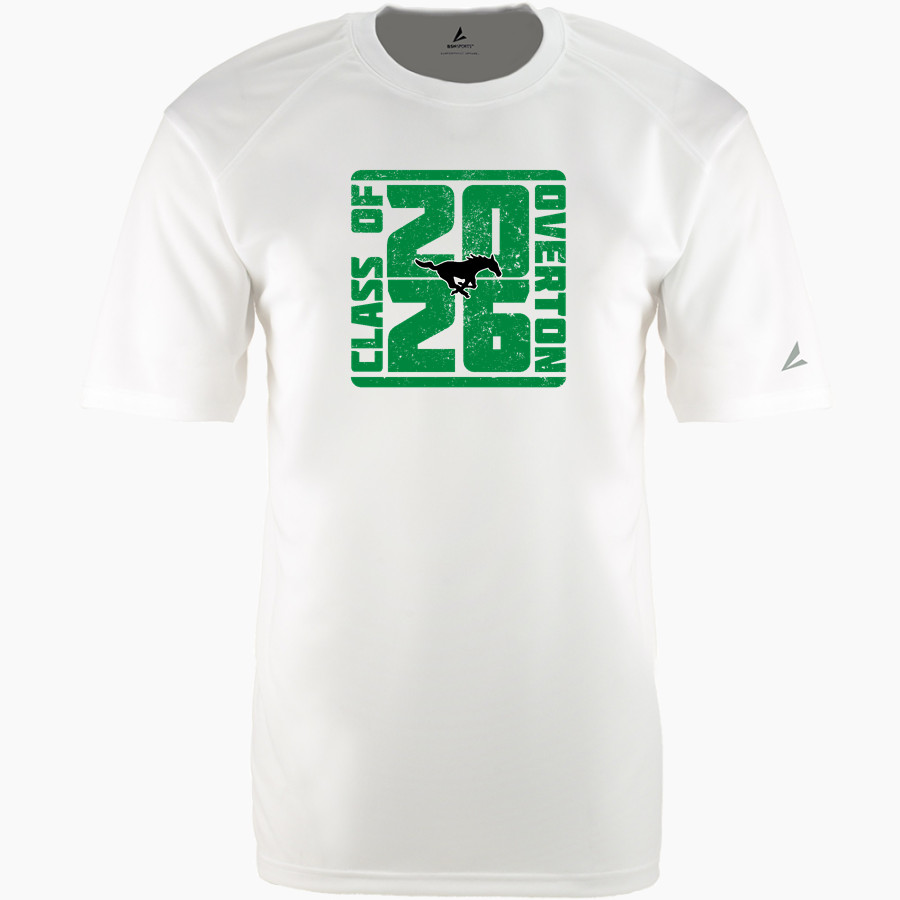OVERTON HIGH SCHOOL MUSTANGS <span class="pdp-name-mascot">OVERTON MUSTANGS</span> BSN SPORTS Men's Phenom Short Sleeve T-Shirt