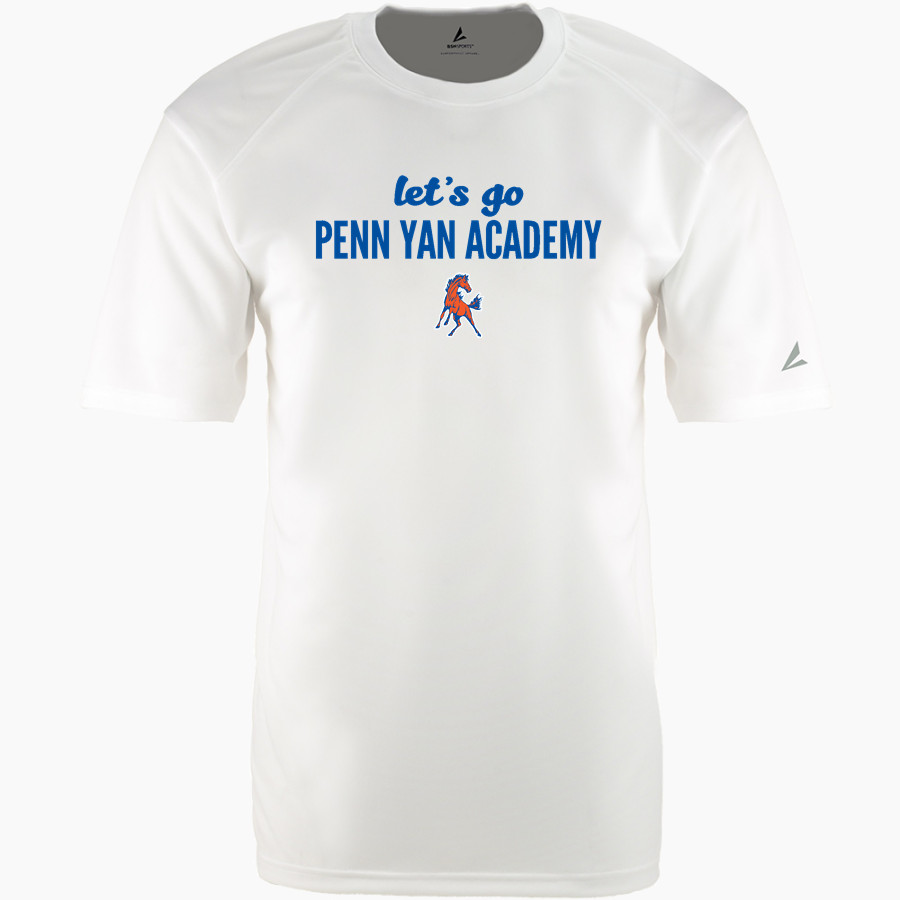 Penn Yan Academy Mustangs BSN SPORTS Men's Phenom Short Sleeve T-Shirt