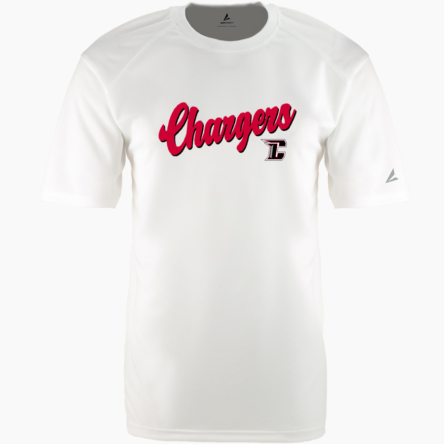 CHURCHILL HIGH SCHOOL CHARGERS BSN SPORTS Men's Phenom Short Sleeve T-Shirt