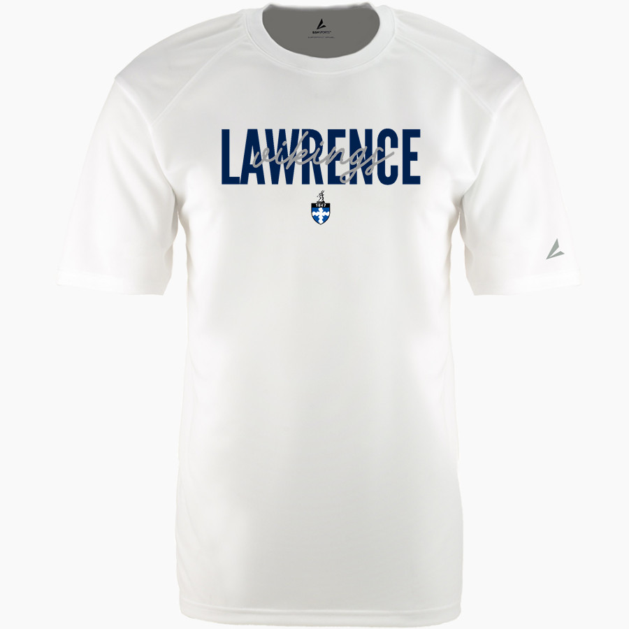 Lawrence University Vikings Online Store BSN SPORTS Men's Phenom Short Sleeve T-Shirt