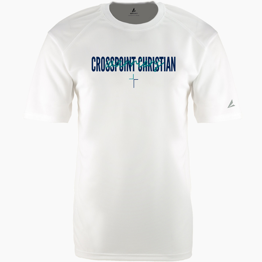 Crosspoint Christian Warriors BSN SPORTS Men's Phenom Short Sleeve T-Shirt