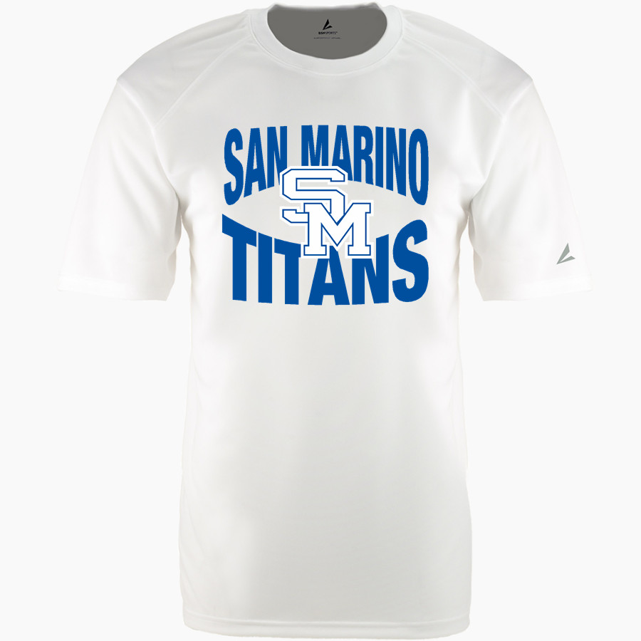 SAN MARINO HIGH SCHOOL TITANS <span class="pdp-name-mascot">SAN MARINO TITANS</span> BSN SPORTS Men's Phenom Short Sleeve T-Shirt