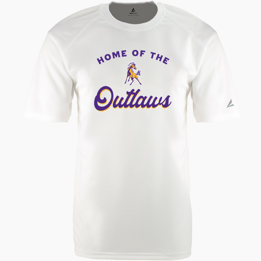 WELEETKA HIGH SCHOOL OUTLAWS BSN SPORTS Men's Phenom Short Sleeve T-Shirt