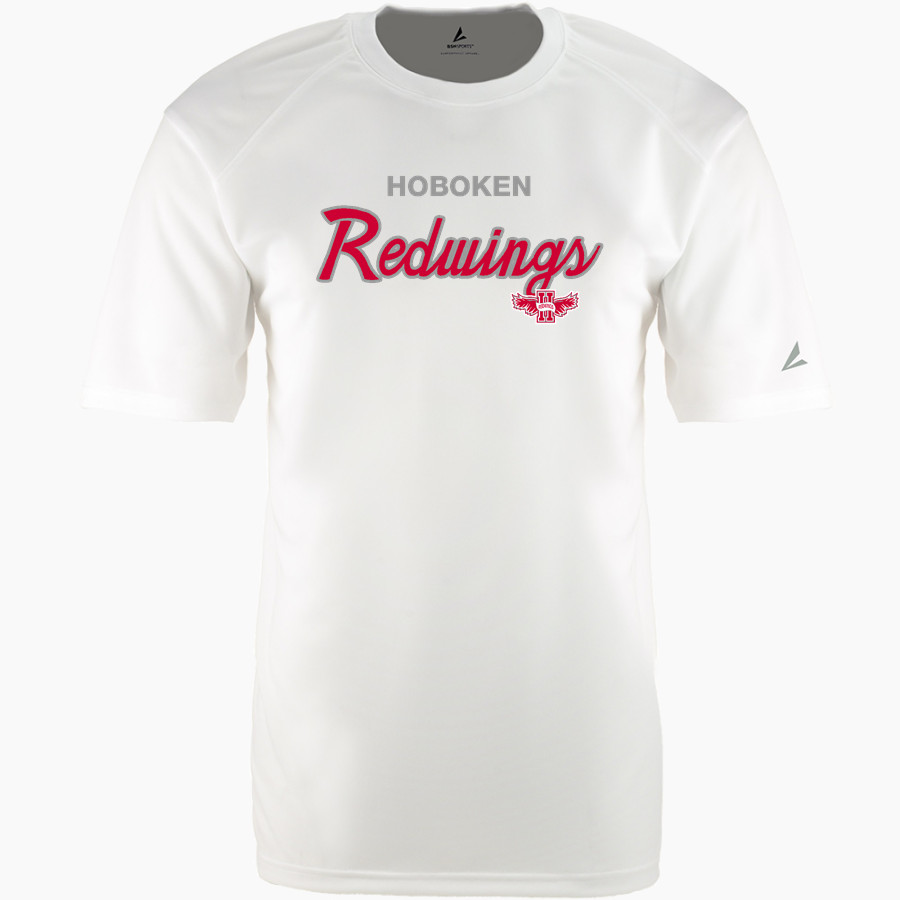 Hoboken Redwings BSN SPORTS Men's Phenom Short Sleeve T-Shirt