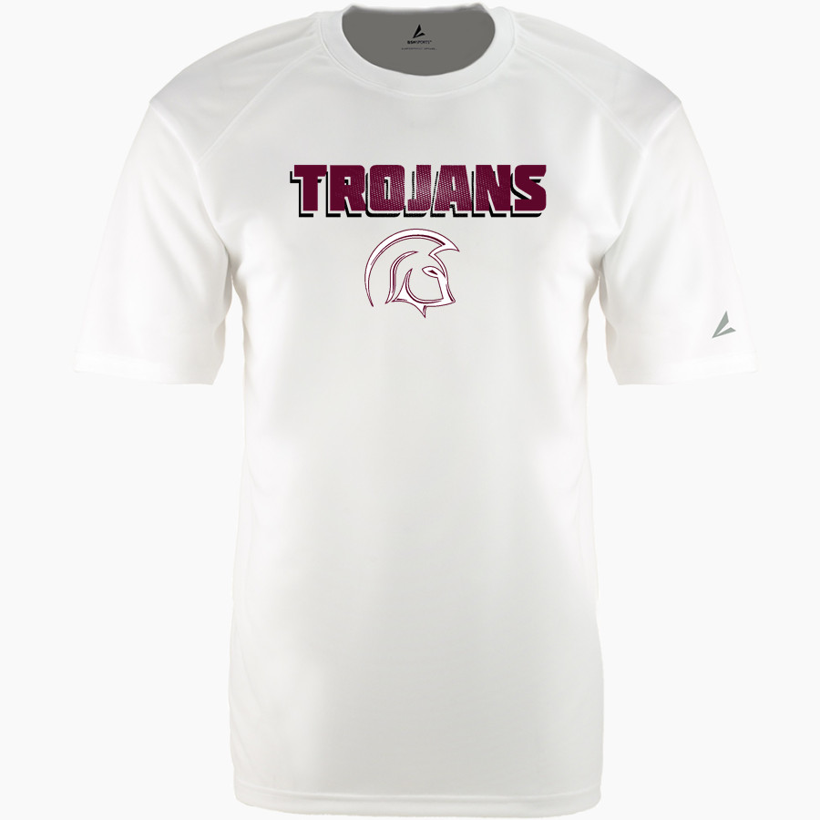 North Crawford Trojans BSN SPORTS Men's Phenom Short Sleeve T-Shirt