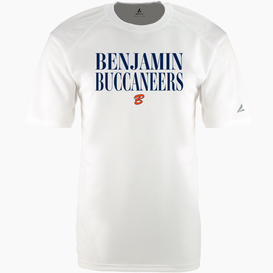 Benjamin Buccaneers <span class="pdp-name-mascot">Benjamin Buccaneers</span> BSN SPORTS Men's Phenom Short Sleeve T-Shirt