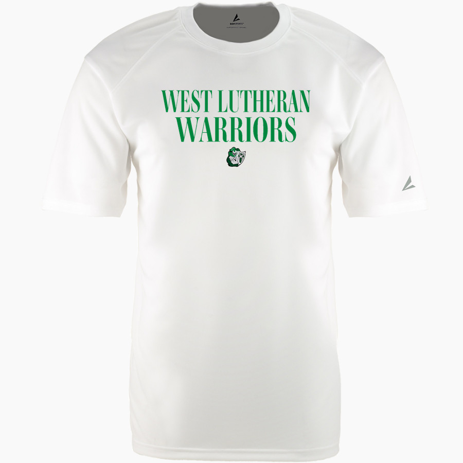 West Lutheran Warriors <span class="pdp-name-mascot">West Lutheran Warriors</span> BSN SPORTS Men's Phenom Short Sleeve T-Shirt