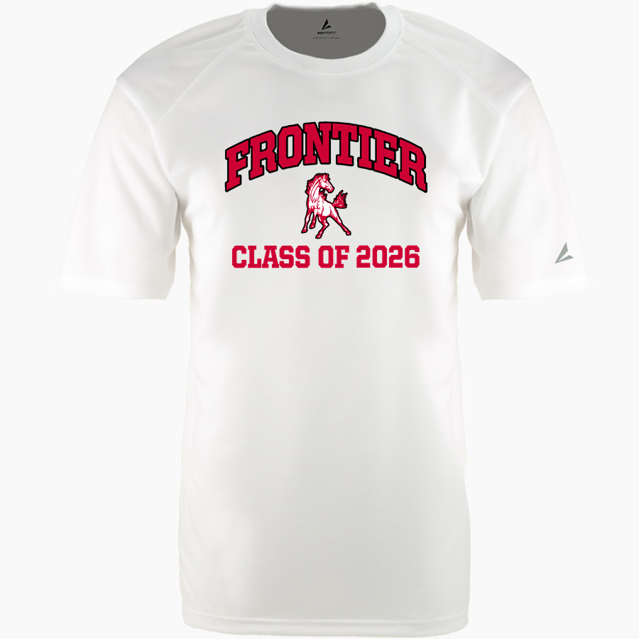 FRONTIER HIGH SCHOOL MUSTANGS BSN SPORTS Men's Phenom Short Sleeve T-Shirt