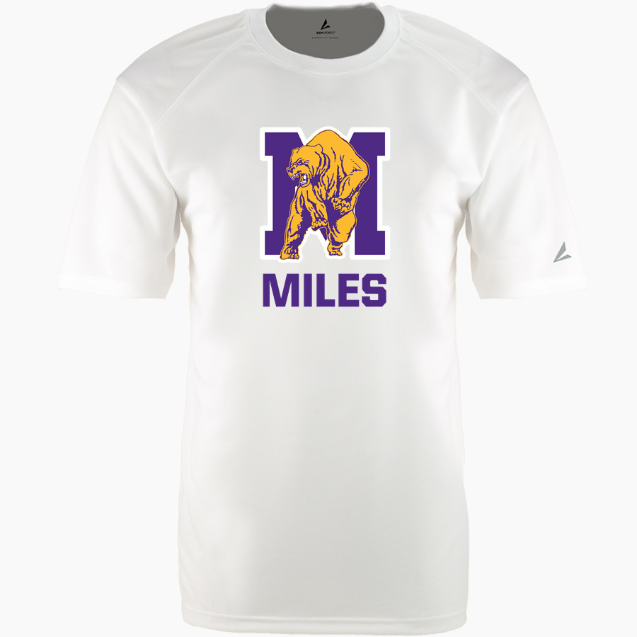 Miles Golden Bears BSN SPORTS Men's Phenom Short Sleeve T-Shirt