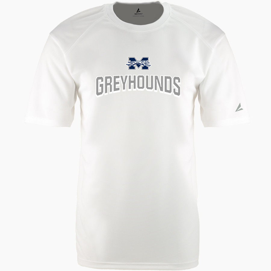 Moravian University Greyhounds <span class="pdp-name-mascot">Moravian University Greyhounds</span> BSN SPORTS Men's Phenom Short Sleeve T-Shirt