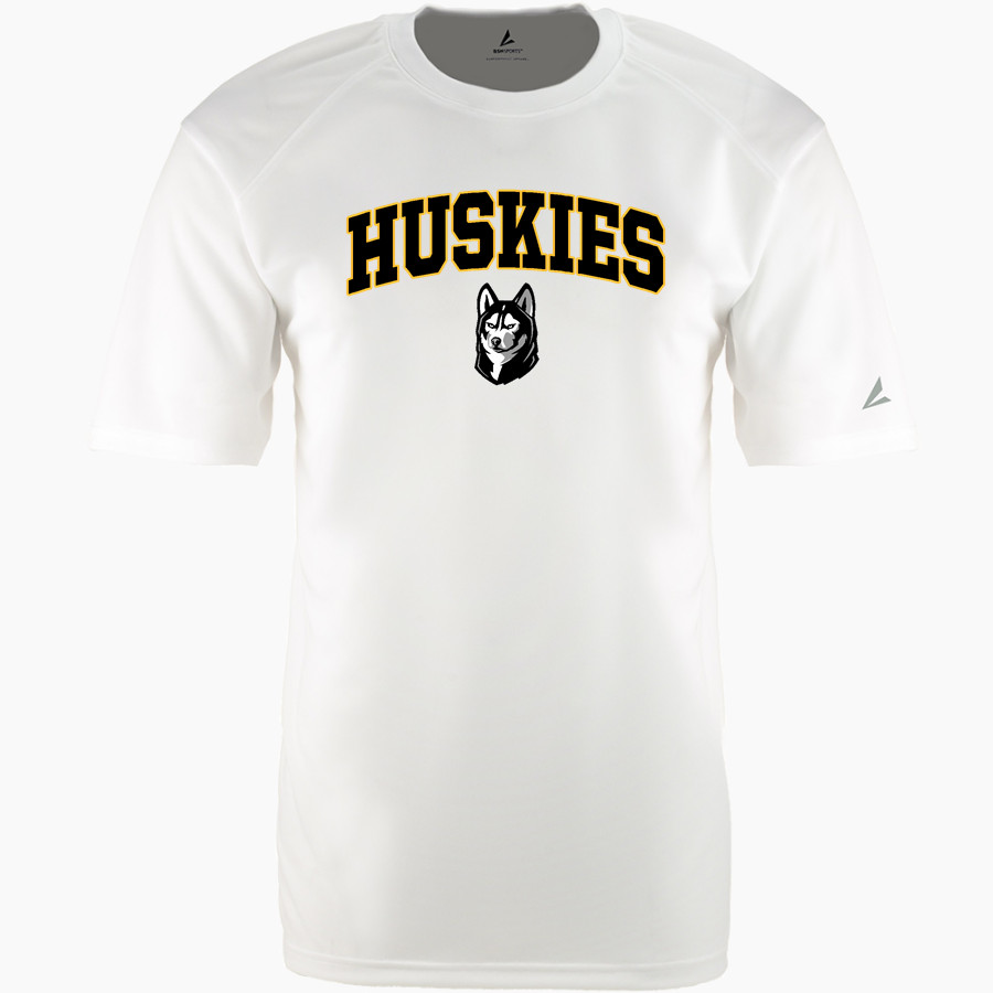 HIGHLAND HIGH SCHOOL HUSKIES BSN SPORTS Men's Phenom Short Sleeve T-Shirt