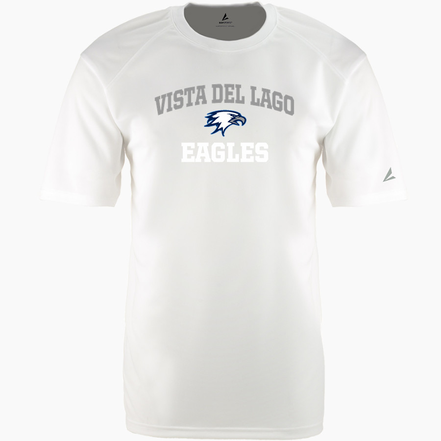 VISTA DEL LAGO HIGH SCHOOL EAGLES BSN SPORTS Men's Phenom Short Sleeve T-Shirt