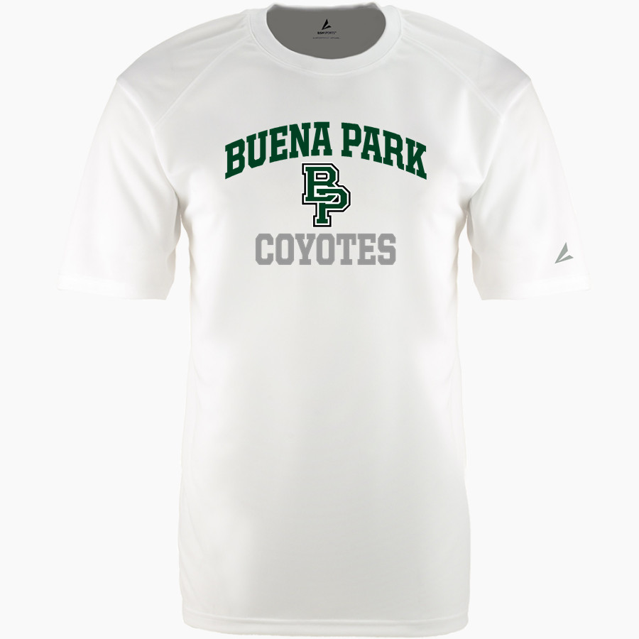 BUENA PARK HIGH SCHOOL COYOTES BSN SPORTS Men's Phenom Short Sleeve T-Shirt