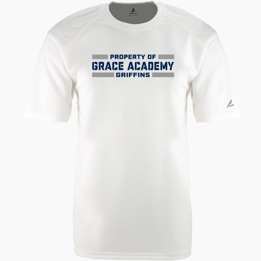 Grace Academy Griffins BSN SPORTS Men's Phenom Short Sleeve T-Shirt