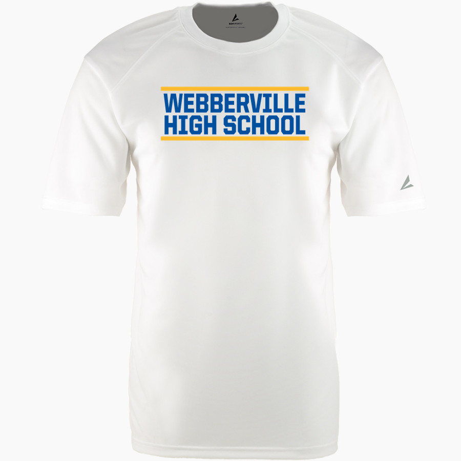 WEBBERVILLE HIGH SCHOOL SPARTANS <span class="pdp-name-mascot">WEBBERVILLE SPARTANS</span> BSN SPORTS Men's Phenom Short Sleeve T-Shirt
