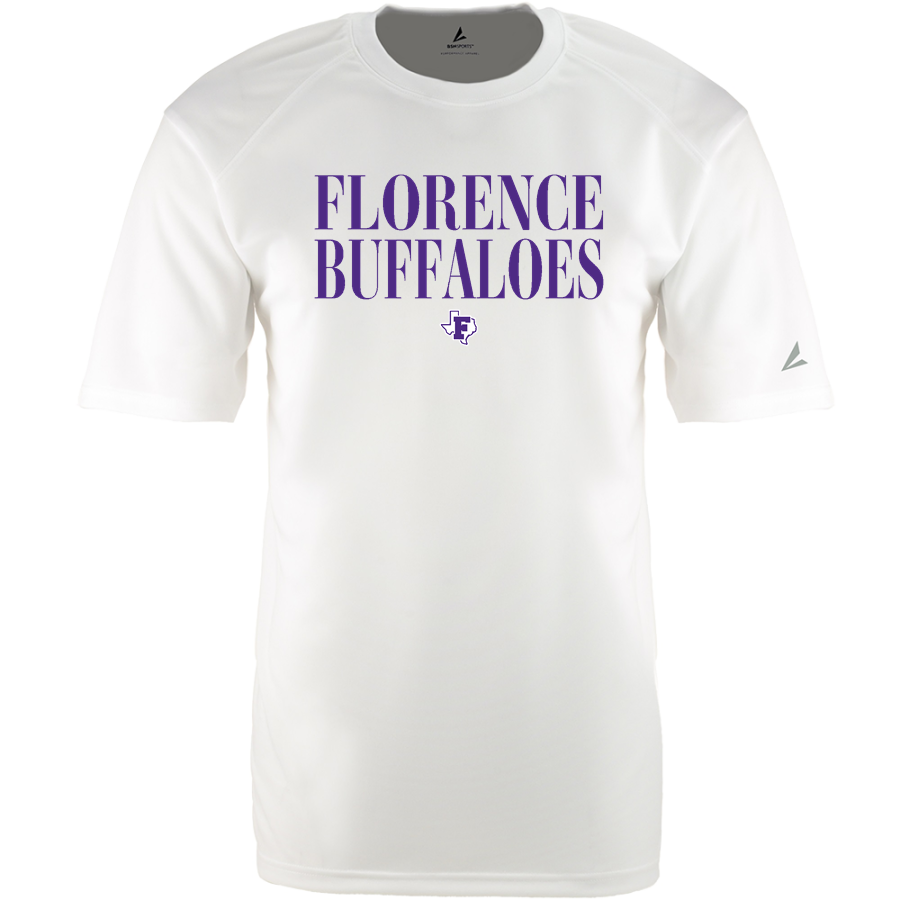FLORENCE HIGH SCHOOL BUFFALOES <span class="pdp-name-mascot">FLORENCE BUFFALOES</span> BSN SPORTS Men's Phenom Short Sleeve T-Shirt
