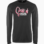 Montgomery Vikings BSN SPORTS Men's Phenom Long Sleeve T-Shirt Front Thumbnail