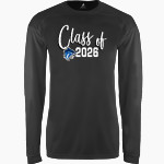 HARRISONVILLE HIGH SCHOOL WILDCATS BSN SPORTS Men's Phenom Long Sleeve T-Shirt Front Thumbnail