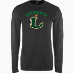 LONGVIEW HIGH SCHOOL LOBOS <span class="pdp-name-mascot">LONGVIEW LOBOS</span> BSN SPORTS Men's Phenom Long Sleeve T-Shirt Front Thumbnail