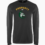 Cypress Creek Coyotes <span class="pdp-name-mascot">Cypress Creek Coyotes</span> BSN SPORTS Men's Phenom Long Sleeve T-Shirt Front Thumbnail