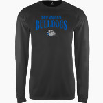 Drummond Bulldogs BSN SPORTS Men's Phenom Long Sleeve T-Shirt Front Thumbnail