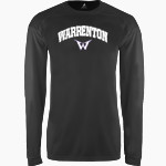 Warrenton Warriors BSN SPORTS Men's Phenom Long Sleeve T-Shirt Front Thumbnail