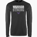 Warrenton Warriors BSN SPORTS Men's Phenom Long Sleeve T-Shirt Front Thumbnail