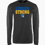 Vernonia Loggers <span class="pdp-name-mascot">Vernonia Loggers</span> BSN SPORTS Men's Phenom Long Sleeve T-Shirt Front Thumbnail