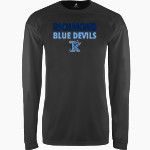 RICHMOND HIGH SCHOOL BLUE DEVILS <span class="pdp-name-mascot">RICHMOND BLUE DEVILS</span> BSN SPORTS Men's Phenom Long Sleeve T-Shirt Front Thumbnail
