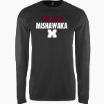 Mishawaka Cavemen BSN SPORTS Men's Phenom Long Sleeve T-Shirt Front Thumbnail