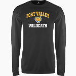 Fort Valley Wildcats <span class="pdp-name-mascot">Fort Valley Wildcats</span> BSN SPORTS Men's Phenom Long Sleeve T-Shirt Front Thumbnail