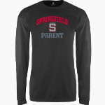 SPRINGFIELD SPARTANS The Online Store BSN SPORTS Men's Phenom Long Sleeve T-Shirt Front Thumbnail