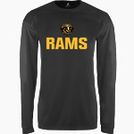 Worth Rams BSN SPORTS Men's Phenom Long Sleeve T-Shirt Front Thumbnail
