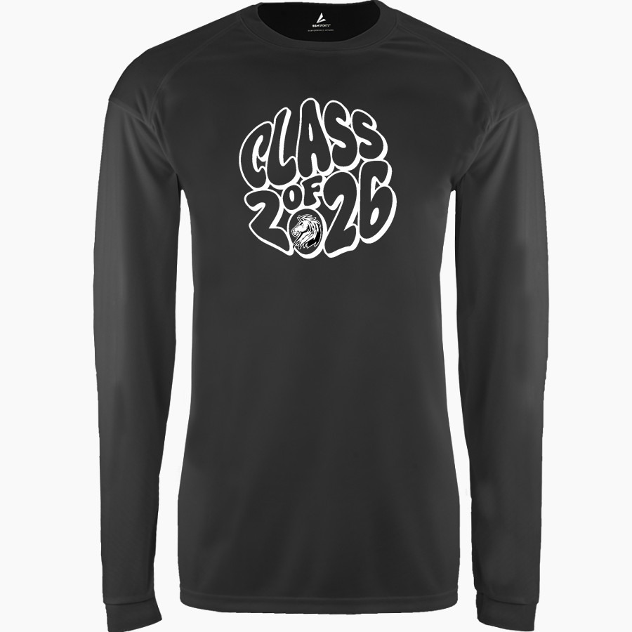 HARRY S TRUMAN HIGH SCHOOL MUSTANGS <span class="pdp-name-mascot">HARRY S TRUMAN MUSTANGS</span> BSN SPORTS Men's Phenom Long Sleeve T-Shirt