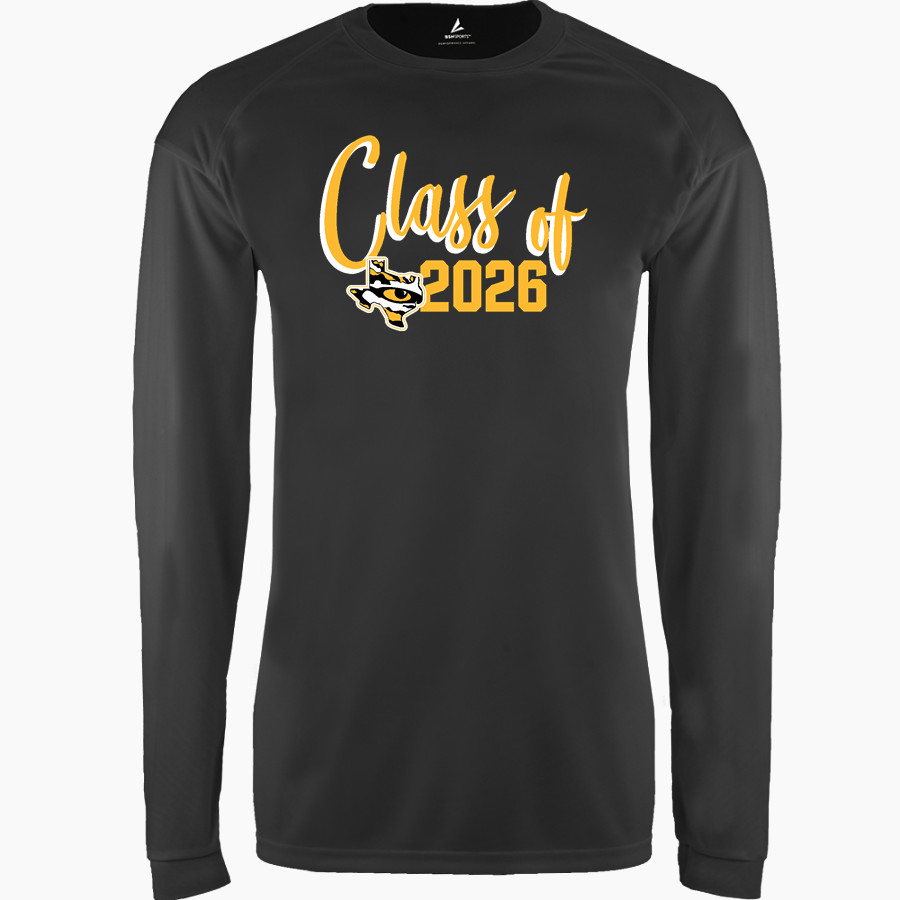 SEALY HIGH SCHOOL TIGERS <span class="pdp-name-mascot">SEALY TIGERS</span> BSN SPORTS Men's Phenom Long Sleeve T-Shirt