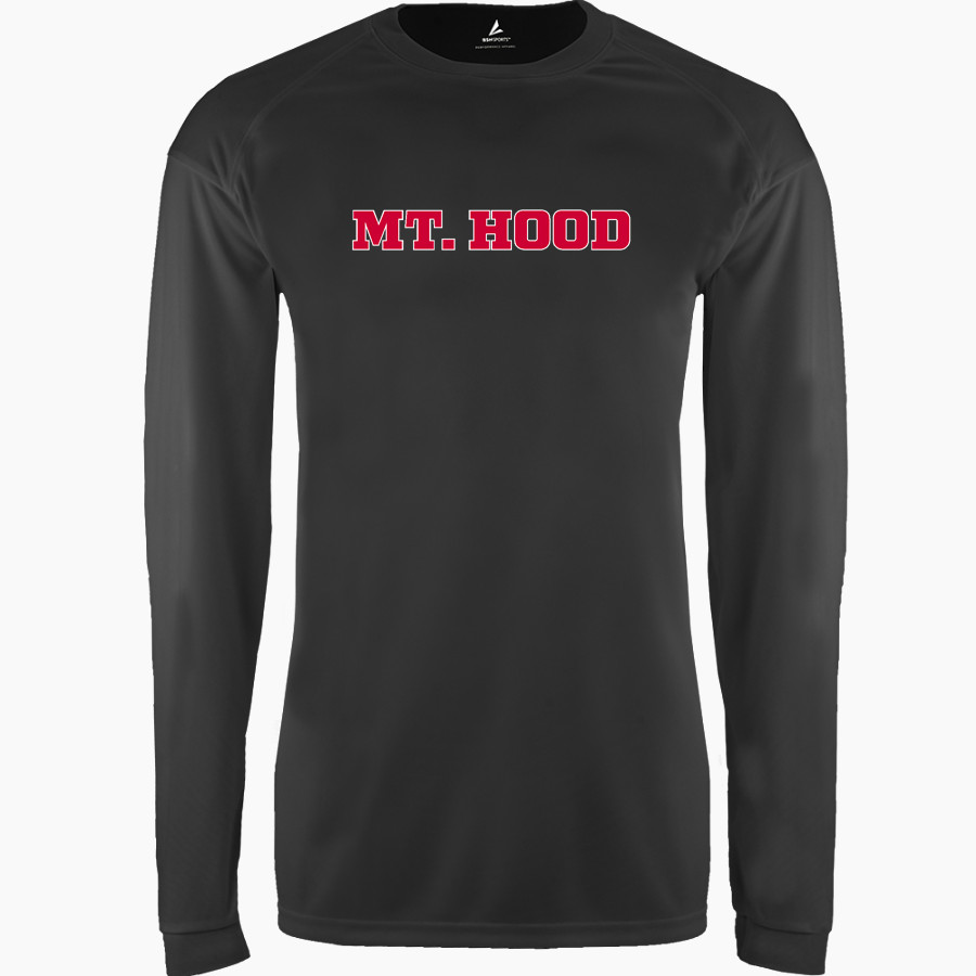 Mt. Hood Community College Mt. Hood Community C <span class="pdp-name-mascot">Mt. Hood Community College</span> BSN SPORTS Men's Phenom Long Sleeve T-Shirt