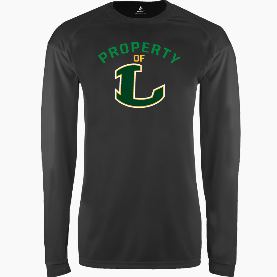 LONGVIEW HIGH SCHOOL LOBOS <span class="pdp-name-mascot">LONGVIEW LOBOS</span> BSN SPORTS Men's Phenom Long Sleeve T-Shirt