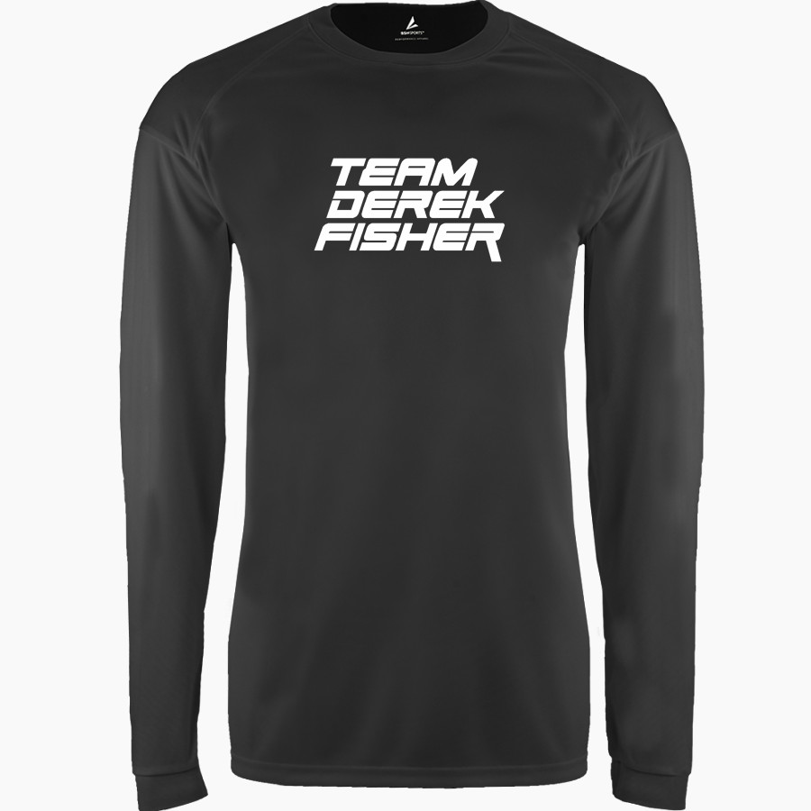 Be Better Foundation Team Derek Fisher BSN SPORTS Men's Phenom Long Sleeve T-Shirt
