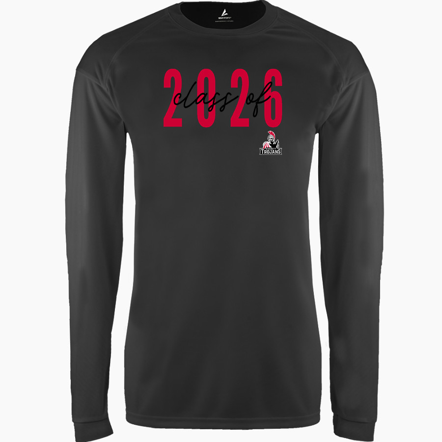 Everett Trojan <span class="pdp-name-mascot">Everett Trojans</span> BSN SPORTS Men's Phenom Long Sleeve T-Shirt