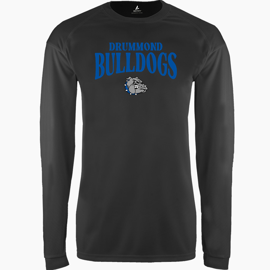 Drummond Bulldogs BSN SPORTS Men's Phenom Long Sleeve T-Shirt