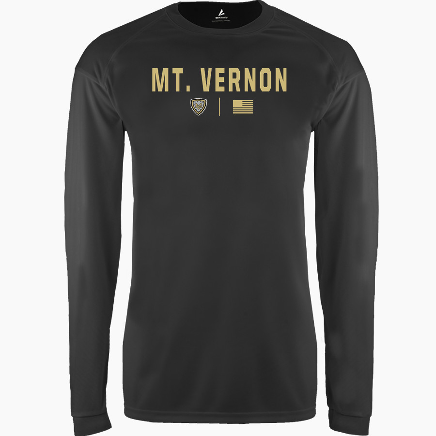 Mt Vernon Marauders <span class="pdp-name-mascot">Mt. Vernon Marauders</span> BSN SPORTS Men's Phenom Long Sleeve T-Shirt