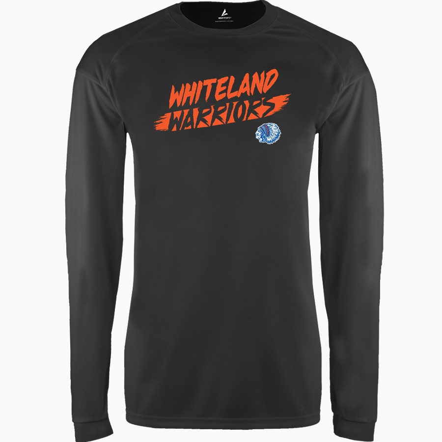 Whiteland Warriors BSN SPORTS Men's Phenom Long Sleeve T-Shirt