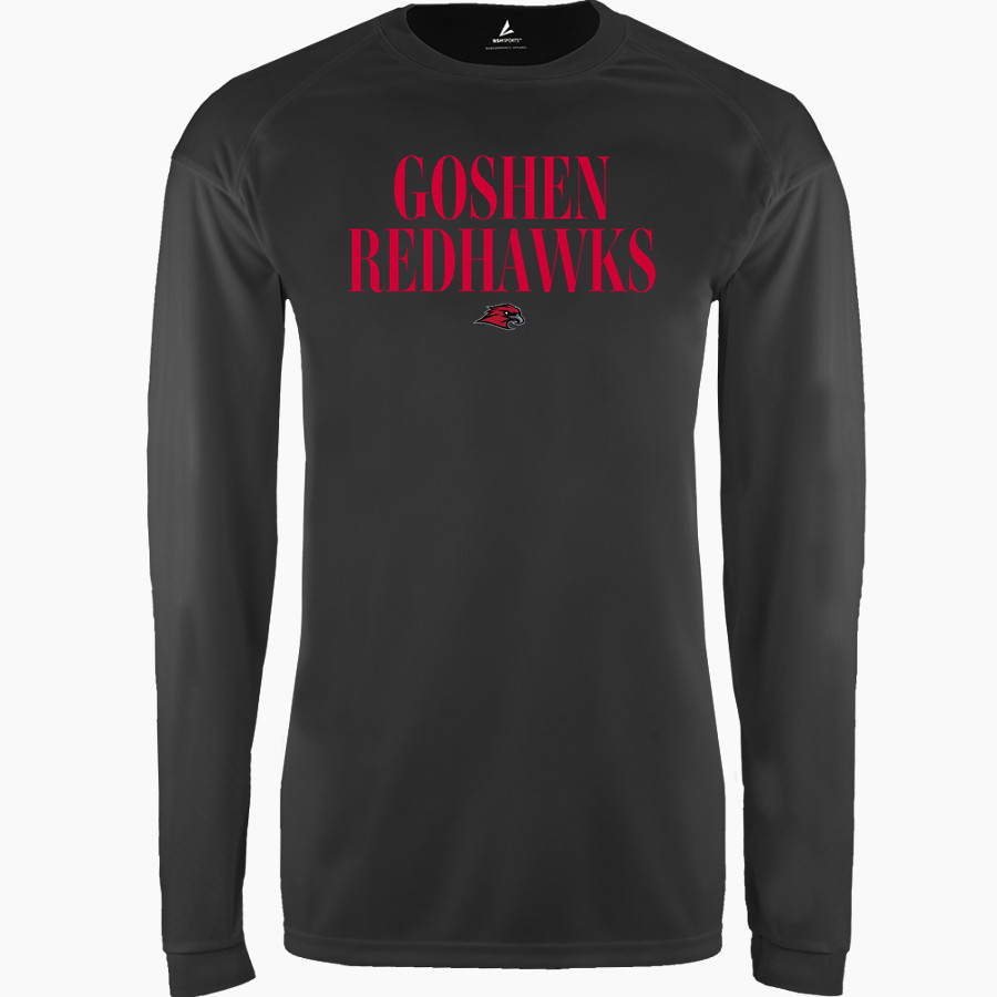 Goshen RedHawks <span class="pdp-name-mascot">Goshen RedHawks</span> BSN SPORTS Men's Phenom Long Sleeve T-Shirt
